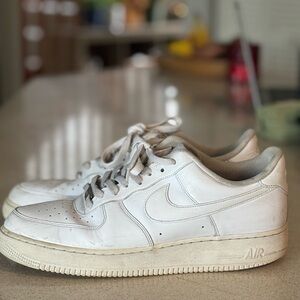 Nike White Air Force 1 Sneakers